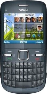 Nokia C3-00 slate grey