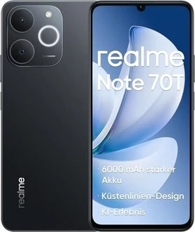 Realme Note 70T 256GB Obsidian Black