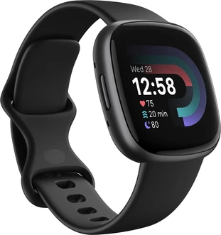 Fitbit Versa 4 activity tracker black/aluminium graphite