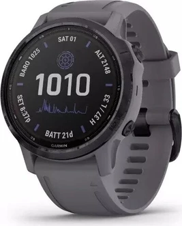 Garmin Fenix 6S Pro solar amethyst steel/shale grey