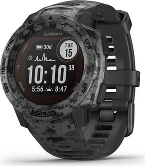 Garmin Instinct solar graphite camo