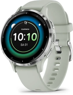 Garmin Venu 3S silver/sage grey