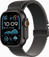 Apple Watch Ultra 2 black with Milanaise-Wristlet Large black