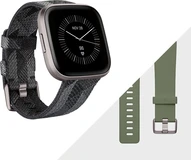 Fitbit Versa 2 Special Edition activity tracker smoke woven/mist grey aluminium