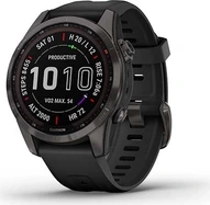 Garmin Fenix 7S Sapphire solar slate grey titan/black