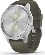 Garmin vivomove Style activity tracker moss/silver
