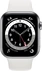 Apple Watch Series 6 (GPS + cellular) 44mm stainless steel silver with sport wristlet white