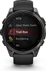 Garmin Fenix 8 47mm Sapphire carbon grey/black-pebble grey silicone