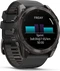 Garmin Fenix 8 51mm Sapphire carbon grey/black-pebble grey silicone