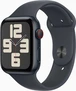 Apple Watch SE (2022) (GPS + cellular) 44mm midnight with sport wristlet M/L midnight