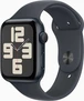 Apple Watch SE (2022) (GPS) 44mm midnight with sport wristlet M/L midnight