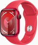 Apple Watch Series 9 (GPS + cellular) 41mm aluminium (PRODUCT)RED with sport wristlet M/L (PRODUCT)RED