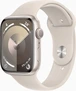 Apple Watch Series 9 (GPS) 45mm aluminium Polarstern with sport wristlet S/M Polarstern