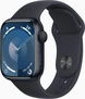 Apple Watch Series 9 (GPS) 41mm aluminium midnight with sport wristlet S/M midnight