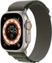 Apple Watch Ultra with Alpine Loop Small green