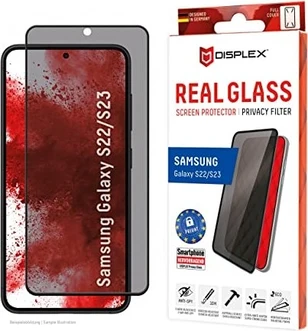 Displex Real glass full cover Privacy для Samsung Galaxy S23