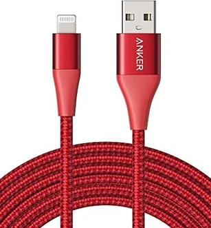 Anker Powerline+ II Lightning 3.0m red