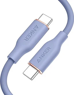 Anker Powerline III flow USB-C/USB-C 0.9m Lavender Grey