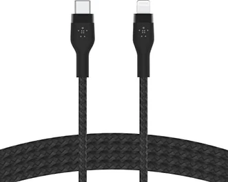 Belkin BoostCharge Pro Flex USB-C/Lightning cable 1.0m black