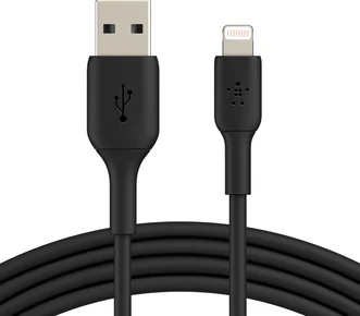 Belkin BoostCharge USB-A/Lightning adapter cable 2.0m black