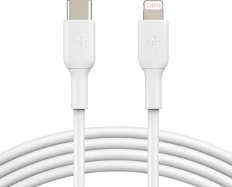 Belkin BoostCharge USB-C to Lightning cable 1.0m white