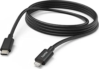 Hama charging cable USB-C/Lightning 3m black