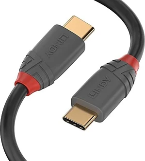 Lindy 3m USB 2.0 type C cable 3A Anthra Line