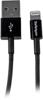 StarTech Lightning/USB-adapter cable, black 2m