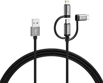 Varta 3in1 Speed Charge & Sync cable 2m black