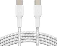 Belkin BoostCharge Braided USB-C to USB-C 1.0m white
