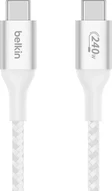 Belkin BoostCharge USB-C/USB-C 240W cable 1.0m white