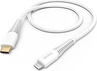 Hama quick charging-/data cable USB-C/Lightning 1.5m white