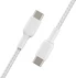 Belkin BoostCharge Braided USB-C to USB-C 1.0m white