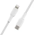 Belkin BoostCharge Braided USB-C to Lightning cable 2.0m white