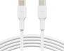 Belkin BoostCharge USB-C to USB-C cable with strap 2.0m white
