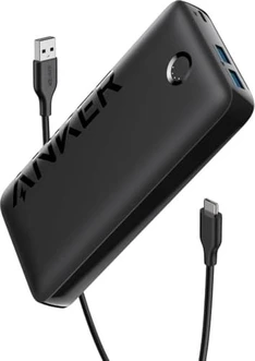 Anker Power bank (20000mAh 22.5W built-In USB-C cable) black