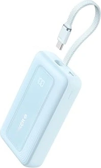 Anker Zolo Power bank (10K, 30W, built-In USB-C cable) blue