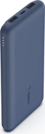 Belkin BoostCharge 3-port Power bank 10K + USB-A/USB-C cable blue