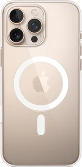 Apple clear case with MagSafe для iPhone 16 Pro Max transparent