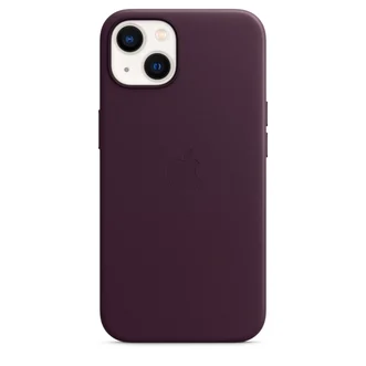 Apple iPhone 13 Leather Case with MagSafe Dark Cherry