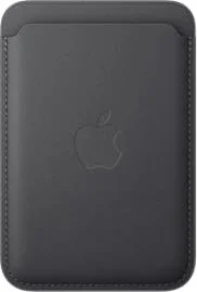 Apple iPhone Feingewebe wallet with MagSafe black