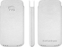 Katinkas Premium leather case для Nokia C7 white