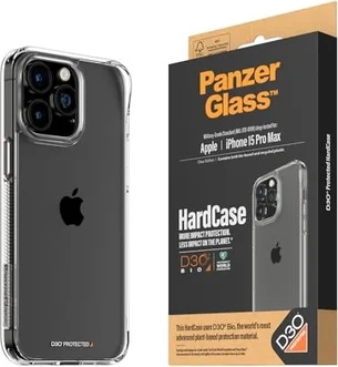 PanzerGlass Hard case для Apple iPhone 15 Pro Max transparent