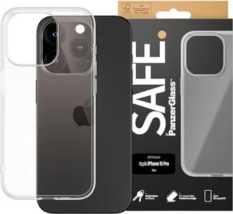 PanzerGlass Safe case для Apple iPhone 15 Pro transparent