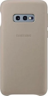 Samsung Leather Cover для Galaxy S10e grey