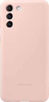 Samsung Silicone Cover для Galaxy S21+ pink