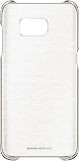 Samsung clear Cover для Galaxy S7 Edge gold