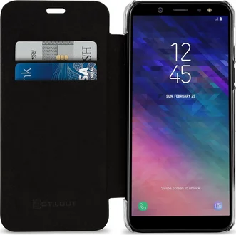 Stilgut Book Type NFC/RFID Blocking Cover для Samsung Galaxy A6 (2018) black