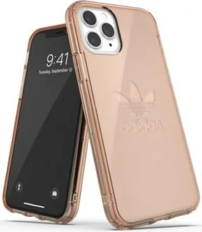 adidas Protective clear case Big Logo для Apple iPhone 11 Pro rose gold