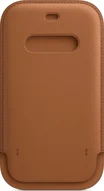 Apple iPhone 12/12 Pro Leather Sleeve with MagSafe Saddle Brown